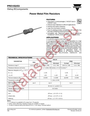 PR01000101202JR500 datasheet  